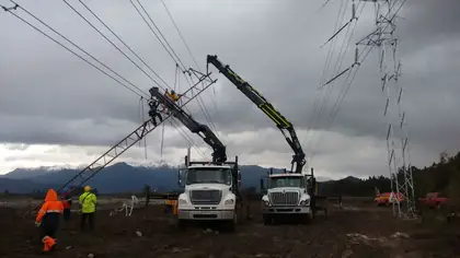 Trabajo de izaje y transporte en terreno, foto 107 de 109
